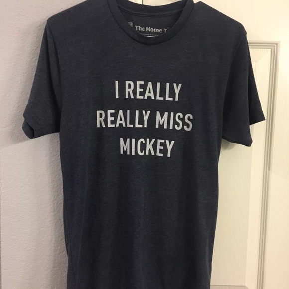Home T Tops - Disney inspired Home T really miss Mickey shirt